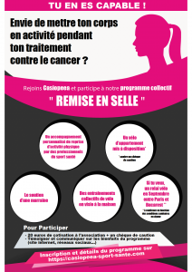 Challenge Remise en selle