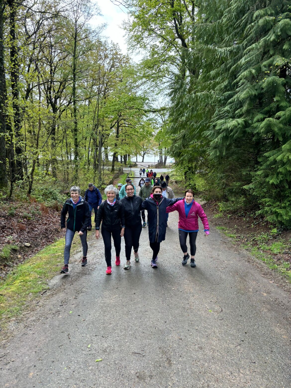 La chaine humaine avec United Runners 78 